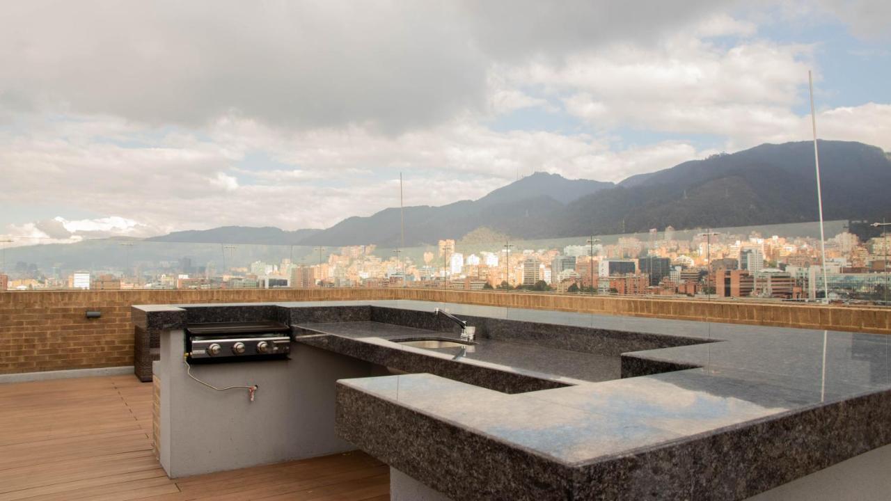 ボゴタWh Nuevo Piso, Zona Financiera, Vista A La Ciudadアパートメント エクステリア 写真